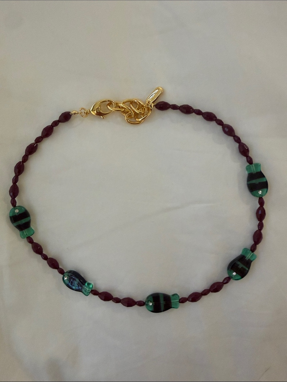 Logan Tay x SetActive Fish Bead Necklace in Vista